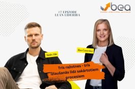“Trīs ražotnes – trīs izlaušanās līdz sakārtotiem procesiem”